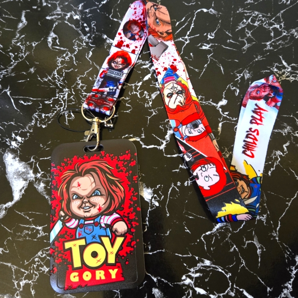 Child's Play: Chucky ID Card Holder with Lanyard